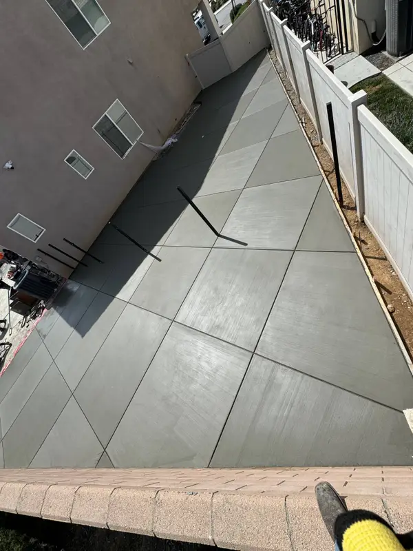 Mr.A Concrete - stamped concrete patio